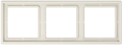 Рамка универсальная Jung LS990 3-м. бежевый фото Рамка универсальная Jung LS990 3-м. бежевый картинка